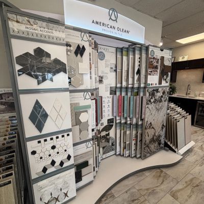 tile display at MDG Flooring America